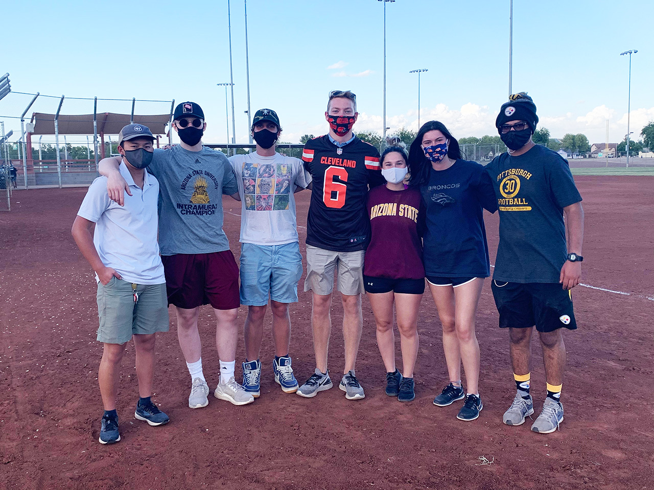 AZ Hotshots film crew capturing game highlights