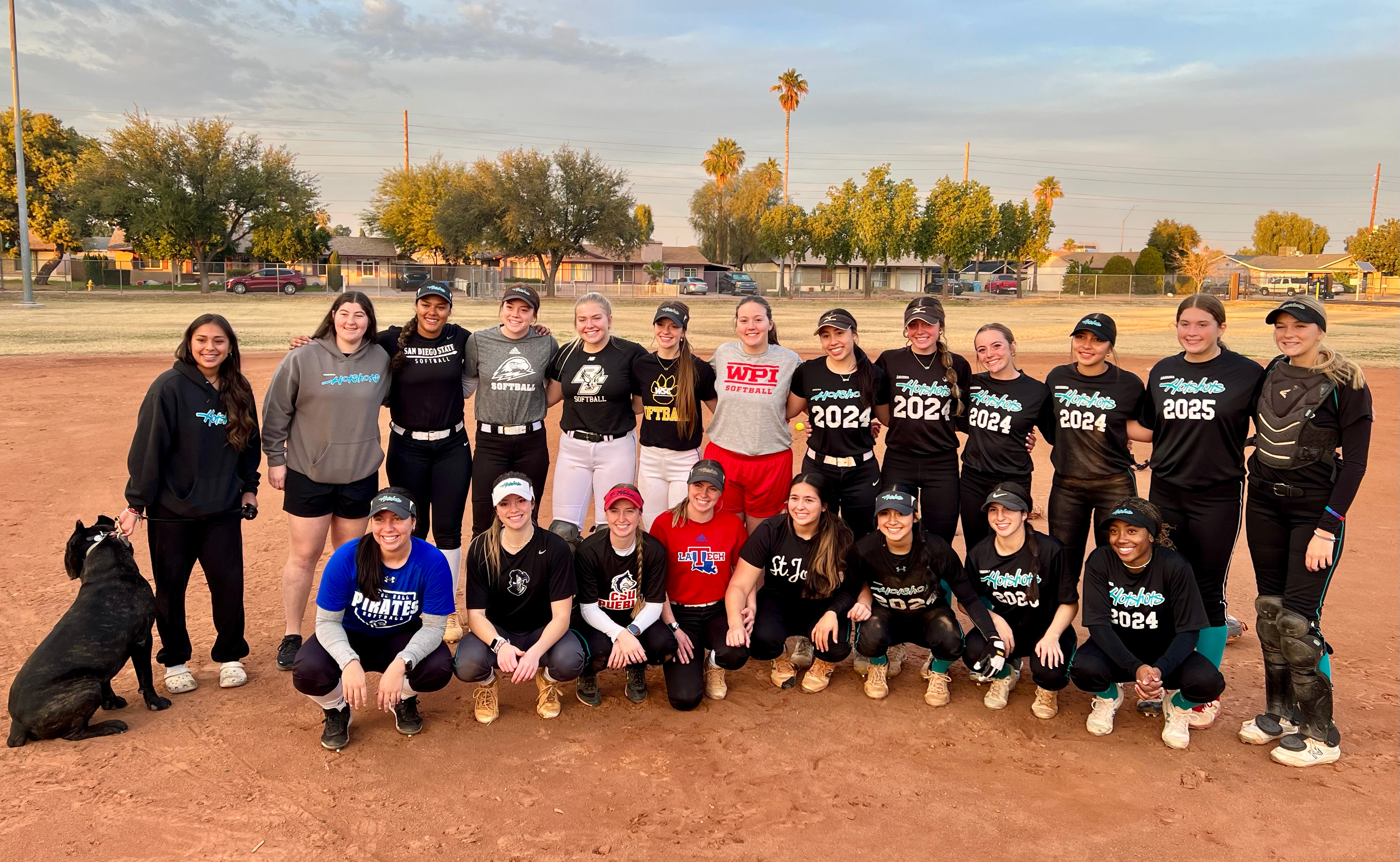 AZ Hotshots reunion game at Constitution Elementary School in Phoenix, Arizona on December 22, 2022